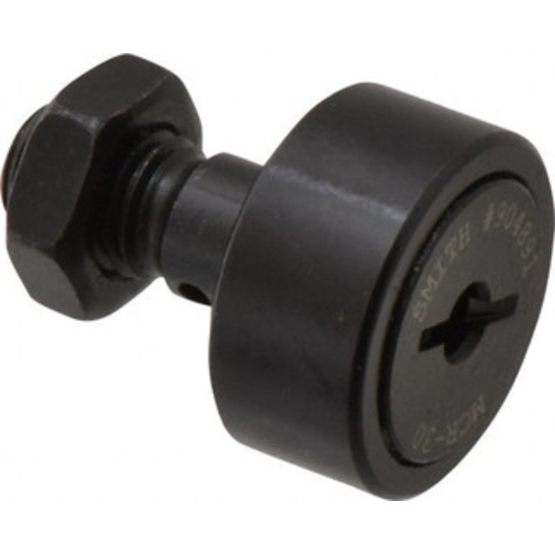 Accurate Bushing Co. 30mm Roller Diam x 14mm Width, 12mm Stud Diam x 25mm Length, Stud Cam Follower Steel, 13mm Thread Length, M12x1.5 Thread, 40mm OAL, 8,100 N Dynamic Cap, 9,700 N Static Cap MCR-30 – 36670867