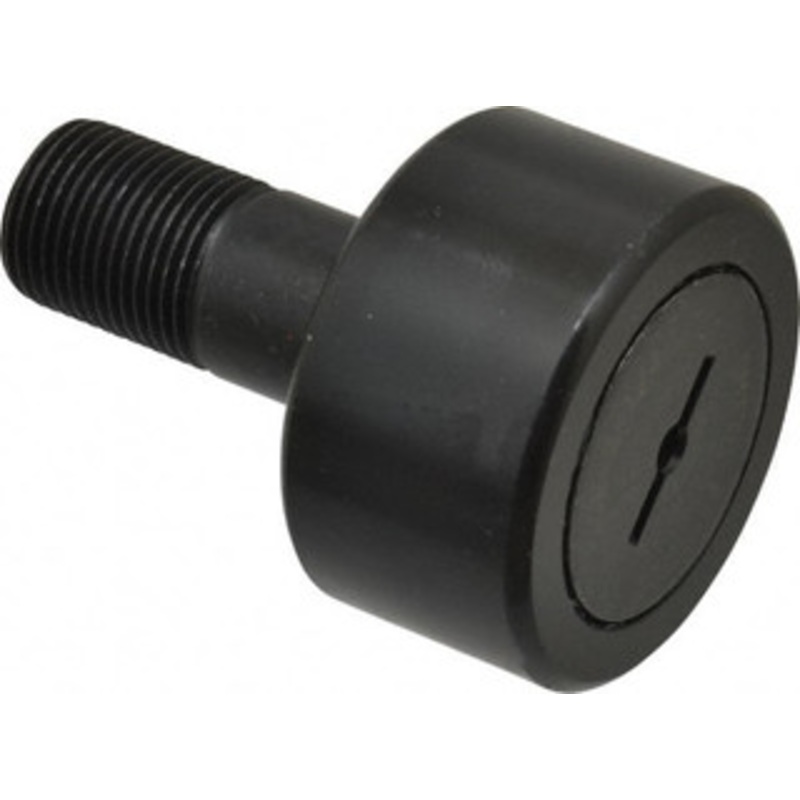 Accurate Bushing Co. 2-1/4 Roller Diam x 1-1/4 Width, 7/8 Stud Diam x 2 Length, Stud Cam Follower Steel, 1 Thread Length, 7/8-14 Thread, 3-1/4 OAL, 10,370 Lb Dynamic Cap, 10,700 Lb Static Cap CR-2-1/4 – 36670537
