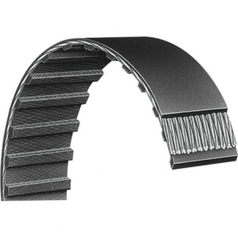Bando USA Section H, 1 Wide, 27 Outside Length, Timing Belt Neoprene Rubber, Black, Series H, No. 270H100 270H100G – 18598946
