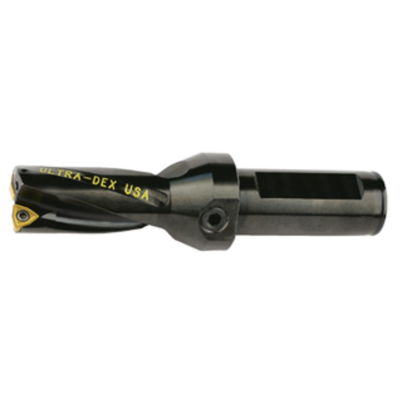 Ultra-Dex Indexable WCMX Drill Holder, 1.031 Drill Dia., 6.378 Length – UD-1031-2D-100