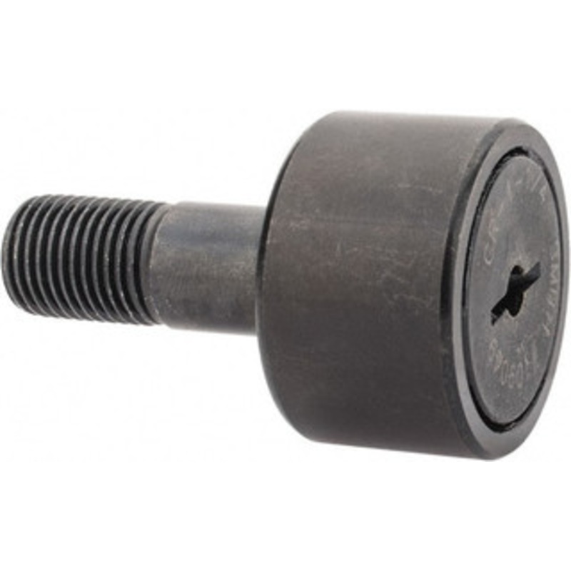 Accurate Bushing Co. 1-1/4 Roller Diam x 3/4 Width, 1/2 Stud Diam x 1-1/4 Length, Stud Cam Follower Steel, 5/8 Thread Length, 1/2-20 Thread, 2 OAL, 4,470 Lb Dynamic Cap, 4,300 Lb Static Cap CR-1-1/4 – 36670461