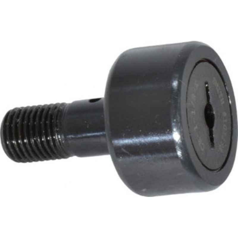 Accurate Bushing Co. 1-1/8 Roller Diam x 5/8 Width, 7/16 Stud Diam x 1 Length, Stud Cam Follower Steel, 1/2 Thread Length, 7/16-20 Thread, 1-5/8 OAL, 3,030 Lb Dynamic Cap, 3,100 Lb Static Cap CR-1-1/8-X – 36670594