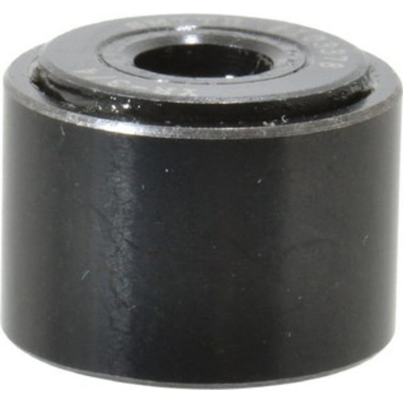 Accurate Bushing Co. 1/4 Bore, 3/4 Roller Diam x 1/2 Roller Width, Steel Yoke Cam Follower 2,140 Lb Dynamic Load Capacity, 9/16 Overall Width YR-3/4 – 36670685