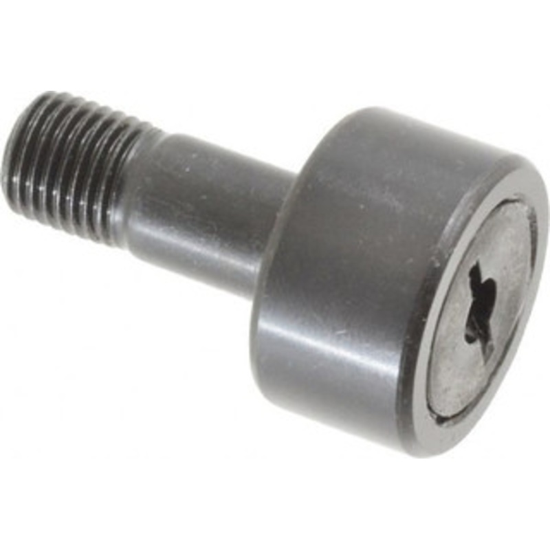 Accurate Bushing Co. 7/8 Roller Diam x 1/2 Width, 3/8 Stud Diam x 7/8 Length, Stud Cam Follower Steel, 3/8 Thread Length, 3/8-24 Thread, 1-3/8 OAL, 2,140 Lb Dynamic Cap, 2,260 Lb Static Cap CR-7/8 – 36670438