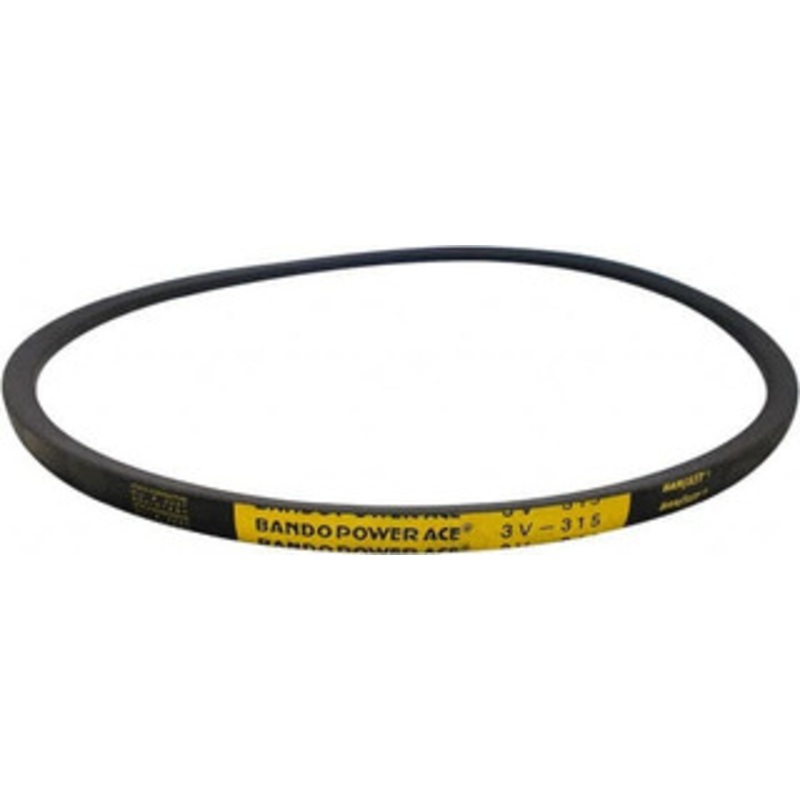 Bando USA Section 3V, 3/8 Wide, 71 Outside Length, V-Belt Rubber Compound, Black, Narrow, No. 3V710 3V710 – 37693918