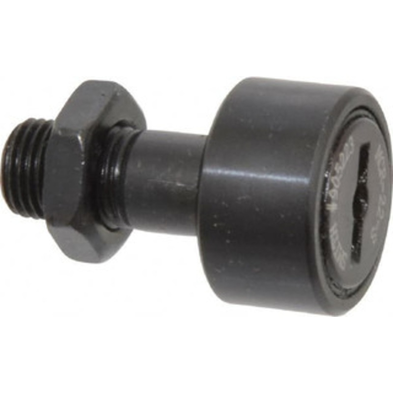 Accurate Bushing Co. 22mm Roller Diam x 12mm Width, 10mm Stud Diam x 23mm Length, Sealed Stud Cam Follower Steel, 12mm Thread Length, M10x1 Thread, 36mm OAL, 5,700 N Dynamic Cap, 6,500 N Static Cap MCR-22-S – 36670917