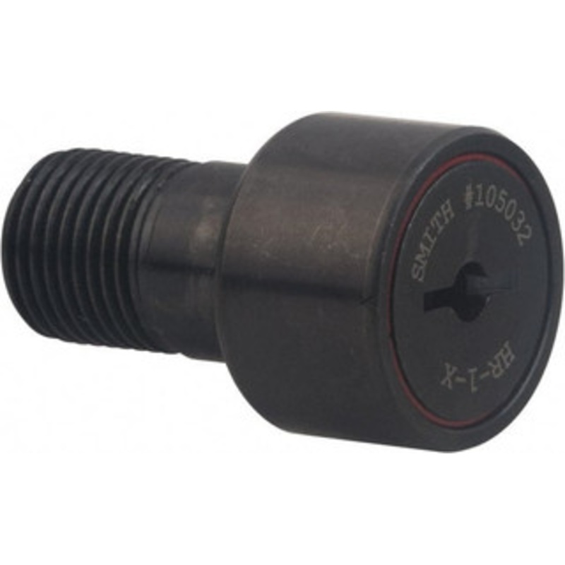 Accurate Bushing Co. 1 Roller Diam x 5/8 Width, 5/8 Stud Diam x 1 Length, Heavy Stud Cam Follower Carbon Steel, 1/2 Thread Length, 5/8-18 Thread, 2 OAL, 2,850 Lb Dynamic Cap, 1 N Static Cap HR-1 – 83877332