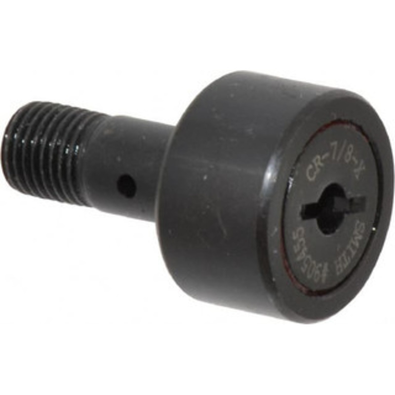 Accurate Bushing Co. 7/8 Roller Diam x 1/2 Width, 3/8 Stud Diam x 7/8 Length, Stud Cam Follower Steel, 3/8 Thread Length, 3/8-24 Thread, 1-3/8 OAL, 2,140 Lb Dynamic Cap, 2,260 Lb Static Cap CR-7/8-X – 36670578