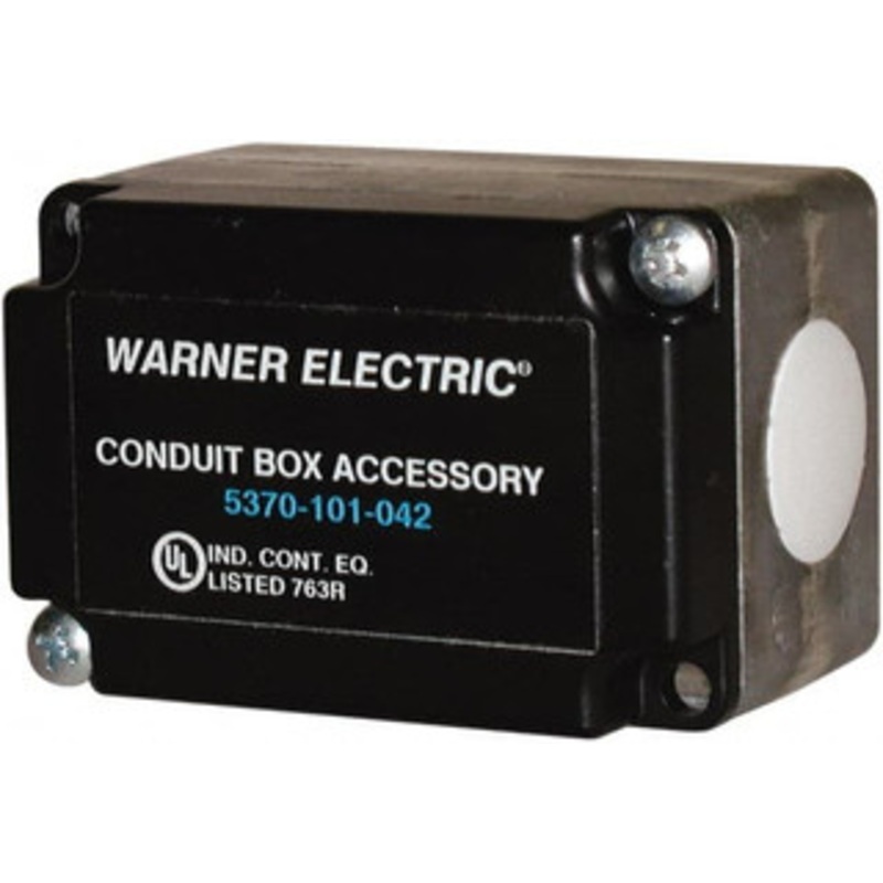 Warner Electric Clutch Conduit Box For Use with EM or UM Clutch or Brake 5370-101-042 – 30799738