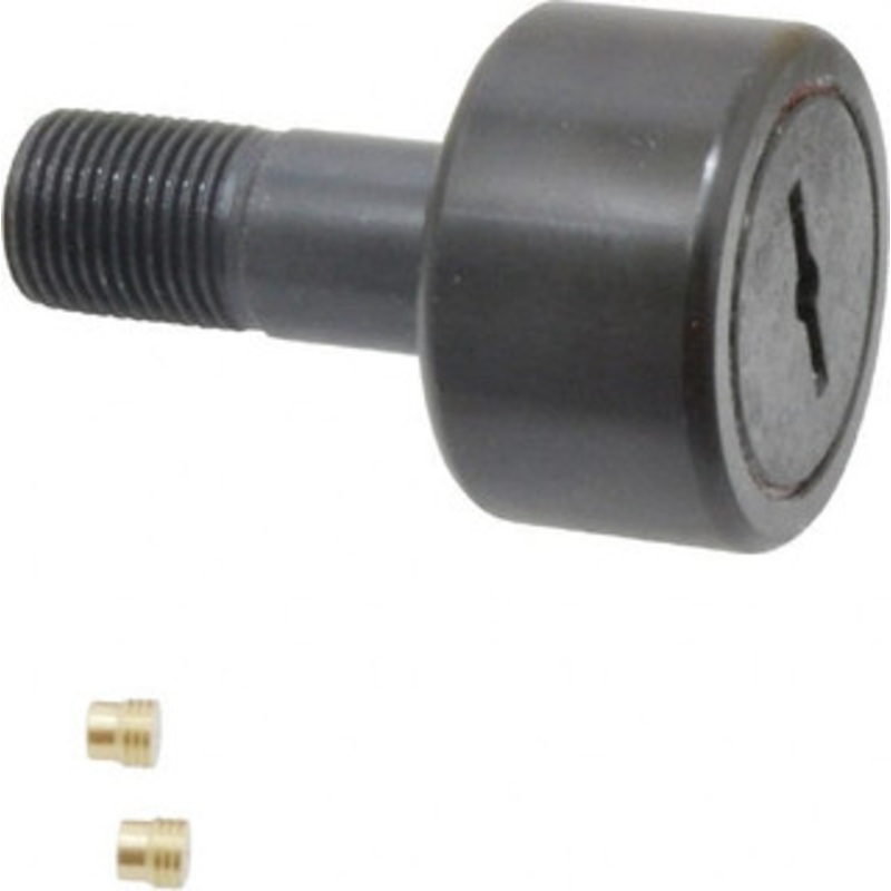 Accurate Bushing Co. 1-1/2 Roller Diam x 7/8 Width, 5/8 Stud Diam x 1-1/2 Length, Stud Cam Follower Steel, 3/4 Thread Length, 5/8-18 Thread, 2-3/8 OAL, 5,560 Lb Dynamic Cap, 5,730 Lb Static Cap CR-1-1/2-X – 36670628