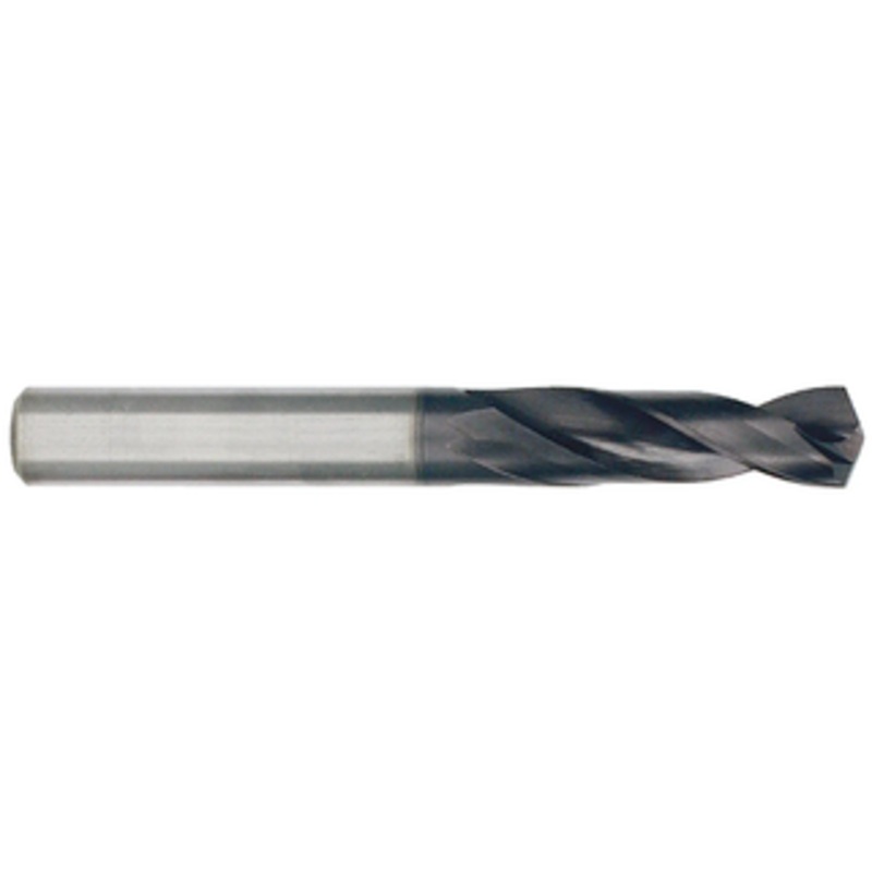YG-1 Premium H.S.S.-PM Screw Machine Length Multi-1 Drill, 19/64 Size, 3/8 Shank Diameter, 1-3/8 Flute Length, 3-3/16 Overall Length