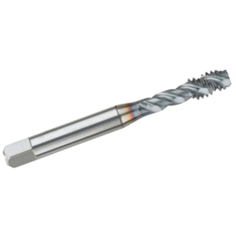 Balax 3 Flute Powdered Metal TiCN H.S.S. Bottoming Chamfer Tap, 1/2-13 Thread Size, H5 Limit