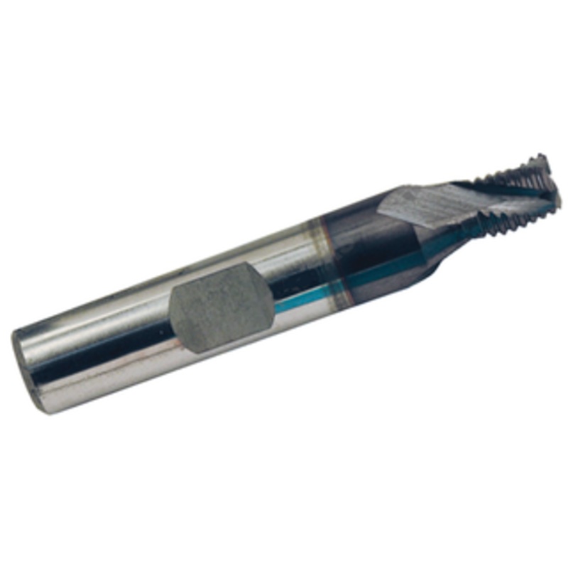 YG-1 Tank Power ASP Powdered Metal Fine Pitch TiAlN Futura Roughing End Mill 1/4 Size