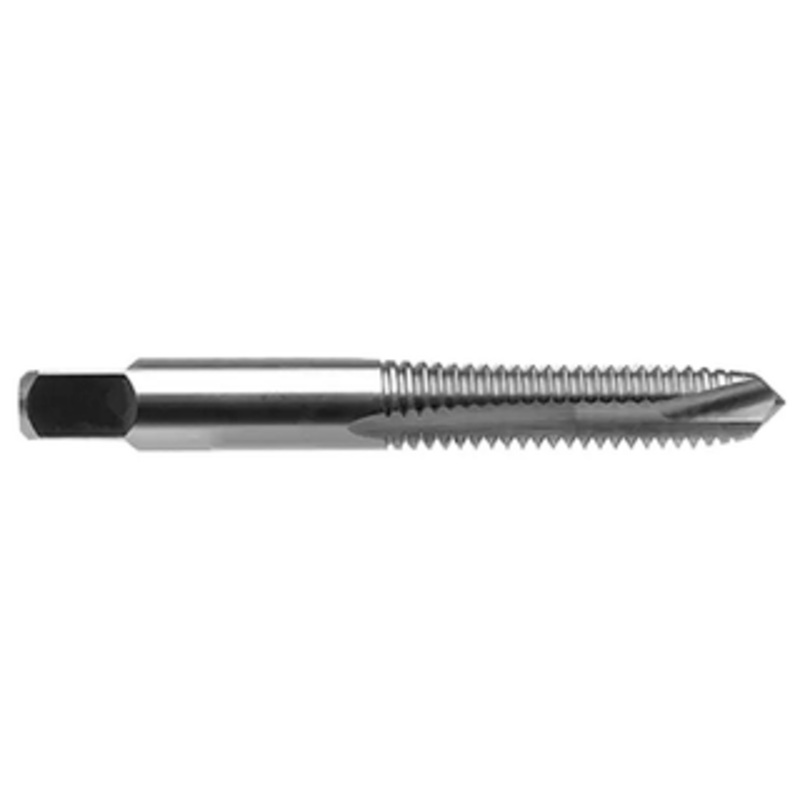 Precise Machine Screw Size H.S.S. Spiral Pointed Plug Tap, #10-24 Thread Size, Thread Limit H2